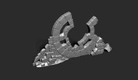 Ancient Stone Structure - Portal Gate | 3D