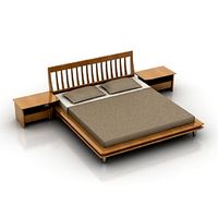 Bed 3D Model