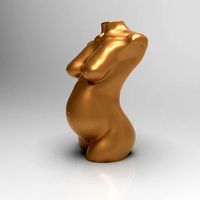 PREGNANT WOMAN CANDLE MOLD | 3D