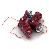 Roller skates 3D Model
