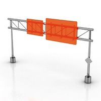 Billboard 3D Model