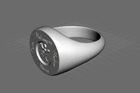 Mansa Musa Ring | 3D