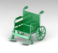 Medical Wheelchair | 3D