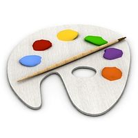 Palette 3D Model