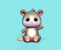 Cute Possum | 3D