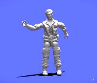 80s GI-JOE Footloose - 3D SCAN | 3D