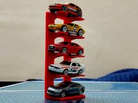 5 CAR STACK FOR HOTWHEELS and MATCHBOX CARS | 3D
