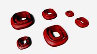 polymeric clay cutters- set | 3D