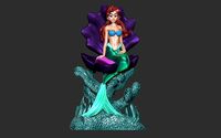 Disney model - ARIEL THE LITTLE MERMAID | 3D