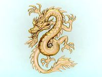 Dragon for jewelry - Dragon for ring - Dragon for pendant | 3D