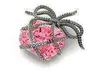 Diamond Bow Pendant 257 | 3D