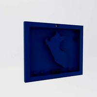 Peru Map 3d Print Model | 3D