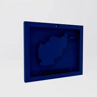 Afghanistan Map 3d Print Model | 3D