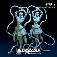 Assassyn Gypsy Girl Normal and Topless | 3D