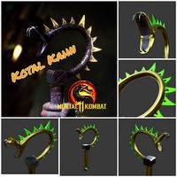 Kotal Kahn sickle from Mortal Kombat 11 | 3D
