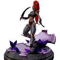 Lilly Hissysfit Queen of Stabies | 3D