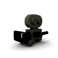 Camera 3D Model
