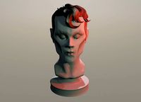 Vampire bust | 3D