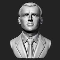 Emmanuel Macron 3D print model | 3D