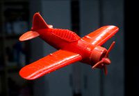 F2A Buffalo USA Airplane | 3D