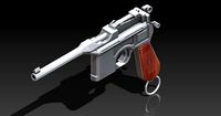 Mauser C96 | 3D