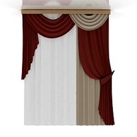 Curtain 3D Model