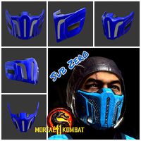 Sub Zero mask from Mortal Kombat 11 - Dao of Kuai Liang | 3D