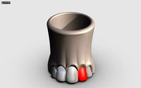 Vase Elefant foot | 3D