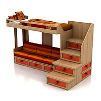 Bed 3D Model