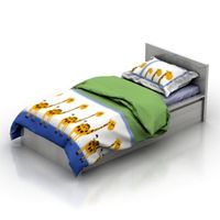 Bed 3D Model