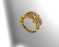 P45 Women Ring Model | 3D