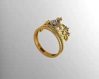 P4 Women Ring Model | 3D