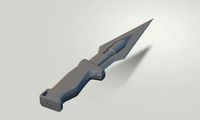 Outpost Knife | 3D