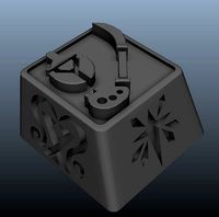 Insect Glaive Keycap | 3D