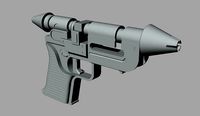 RK-3 Imperial hand blaster of Thrawnaccurate 3d print model | 3D