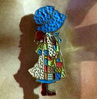 girl in patchwork dress | 3D