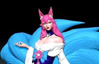 Spirit Blossom Ahri Sculpt | 3D