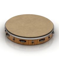 Tambourine 3D Model