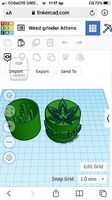 Weed grinder Athens | 3D