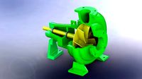 Centrifugal pump 3 kW  | 3D
