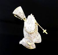 Custome Hamsa Pendent  | 3D