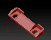PVC DOOR LOCK | 3D