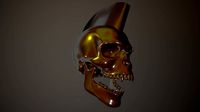 Punk skull vampire | 3D