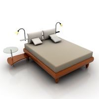 Bed 3D Model