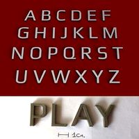PLAY uppercase and lowercase 3D Letters STL FILE | 3D