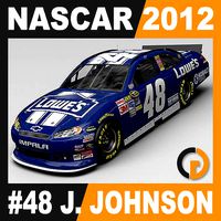 Nascar 2012 Car - Jimmie Johnson Chevrolet Impala 48