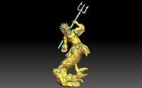 Poseidon merman  | 3D
