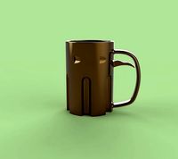 cylinder cup | 3D