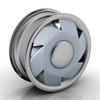 Car rim 3D Model