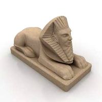 Sphinx 3D Model